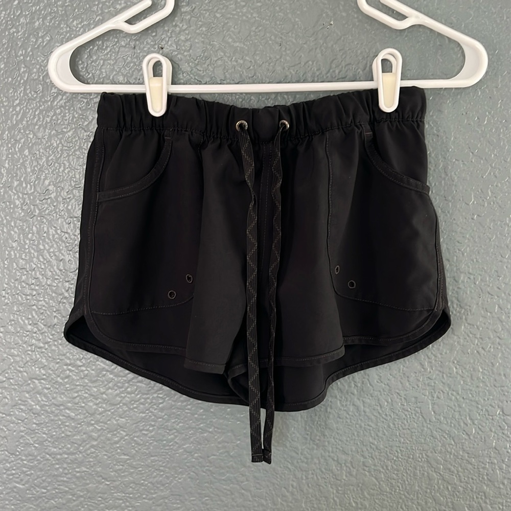 Patagonia// Black Unlined  Shorts Size Small 2” inseam